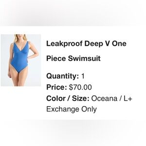 Knix Leak Proof Bathing Suit